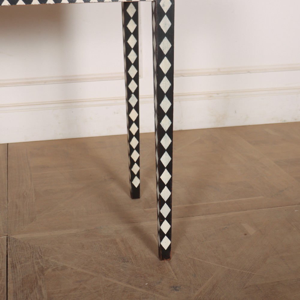 English Decorated Lamp Table View IV
