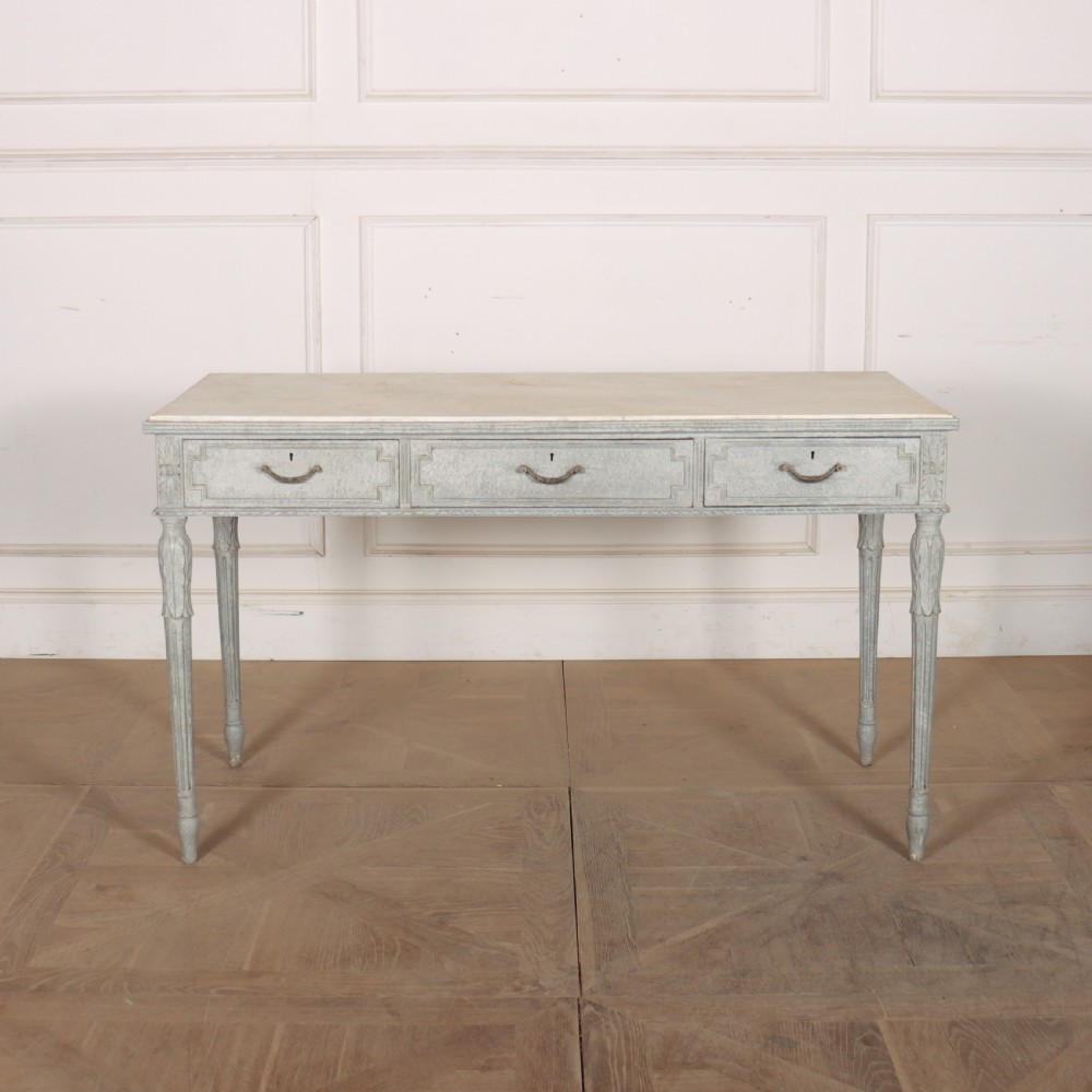 Swedish Painted Writing Table