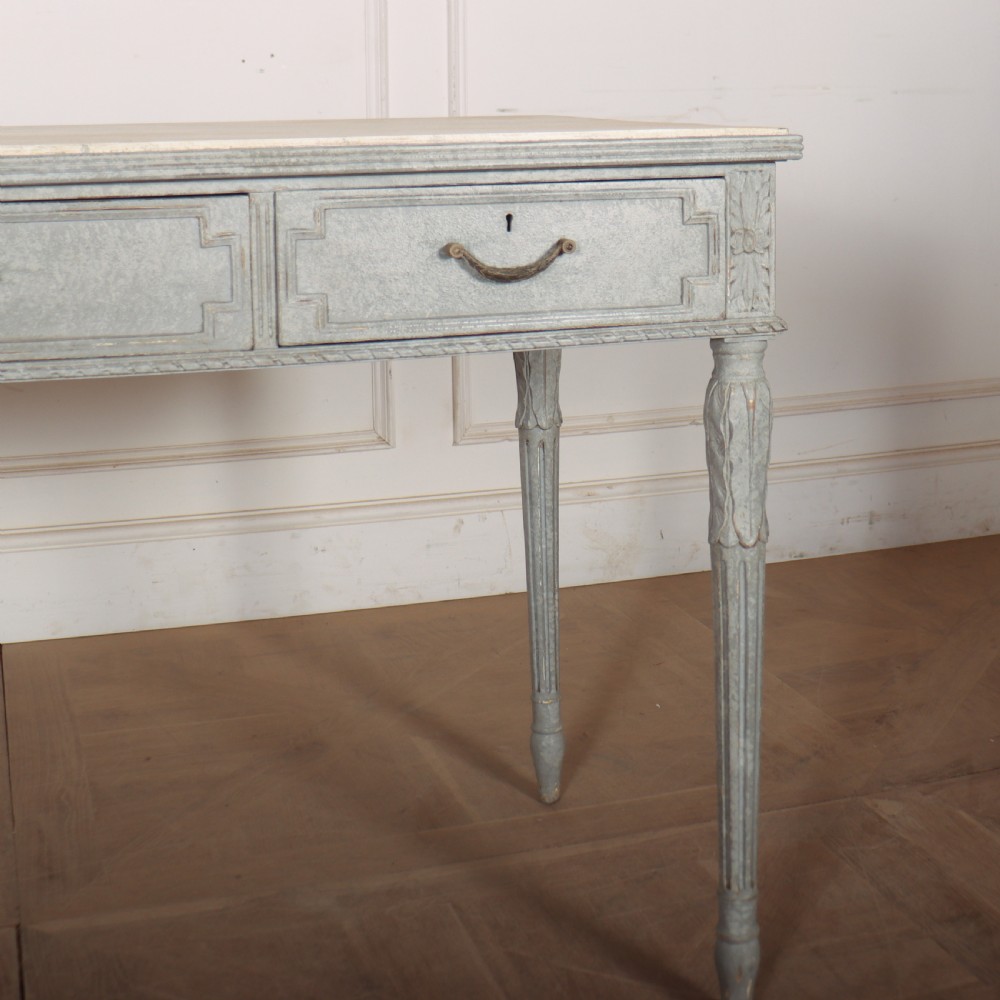Swedish Painted Writing Table View III