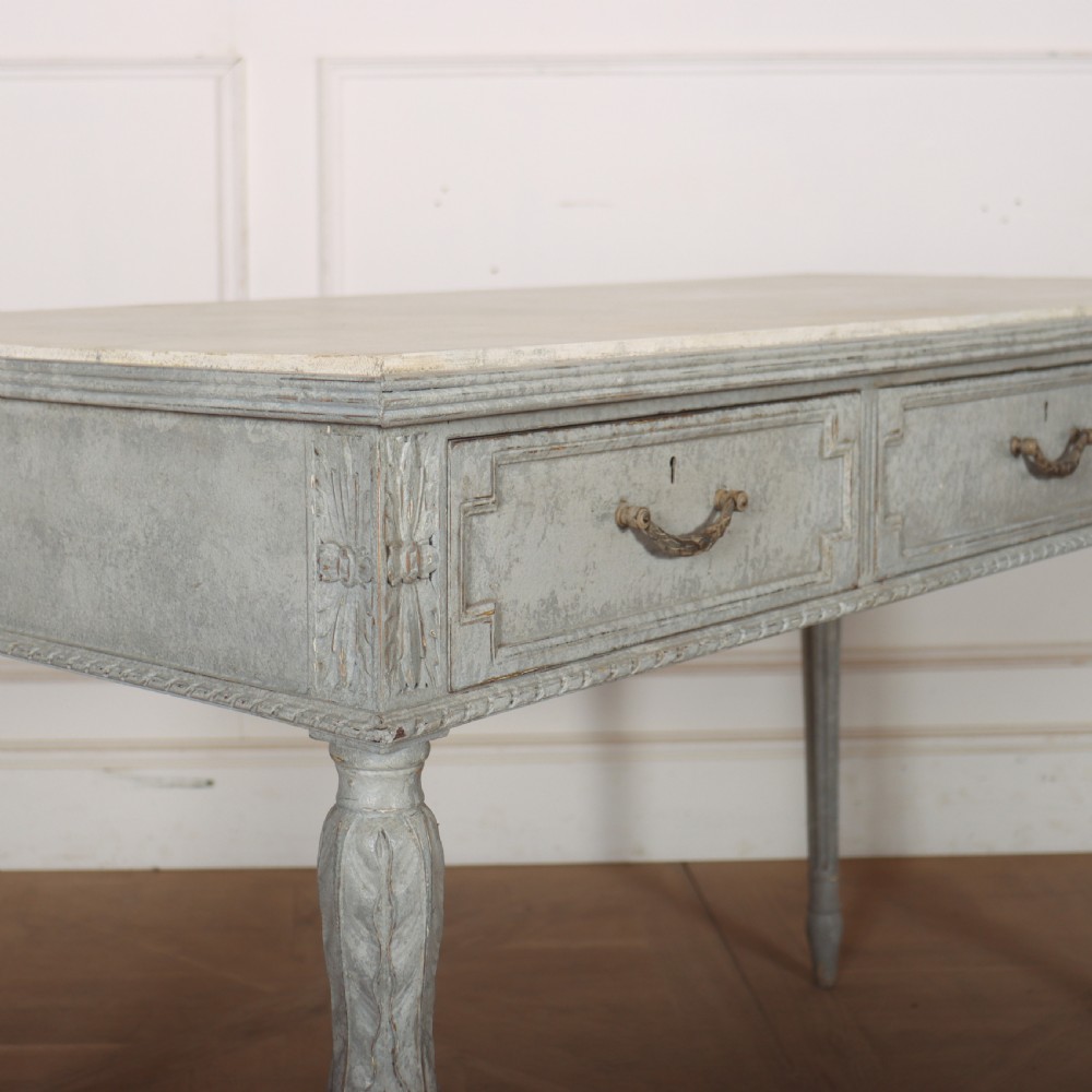 Swedish Painted Writing Table View VIII