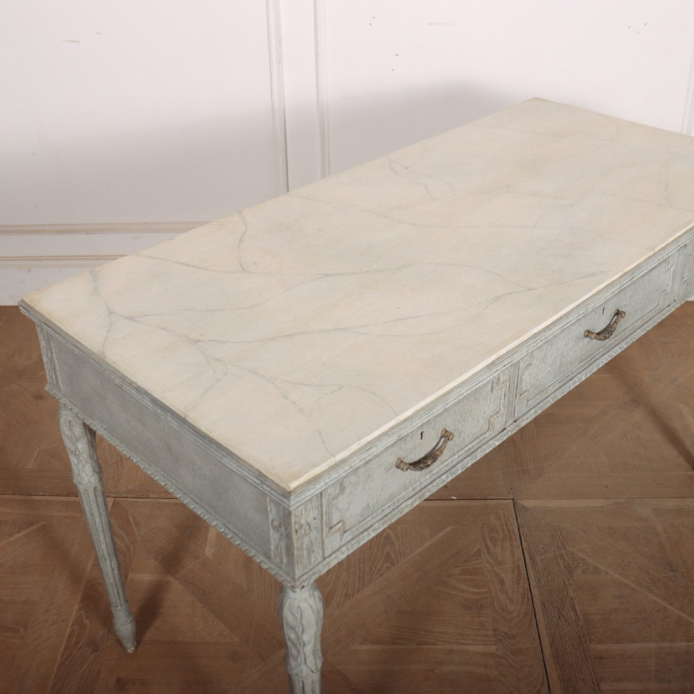 Swedish Painted Writing Table View X
