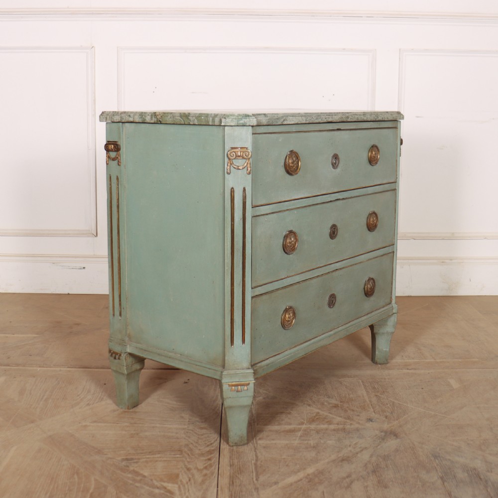 Swedish Marble Topped Commode View VIII