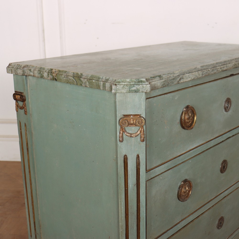 Swedish Marble Topped Commode View IX