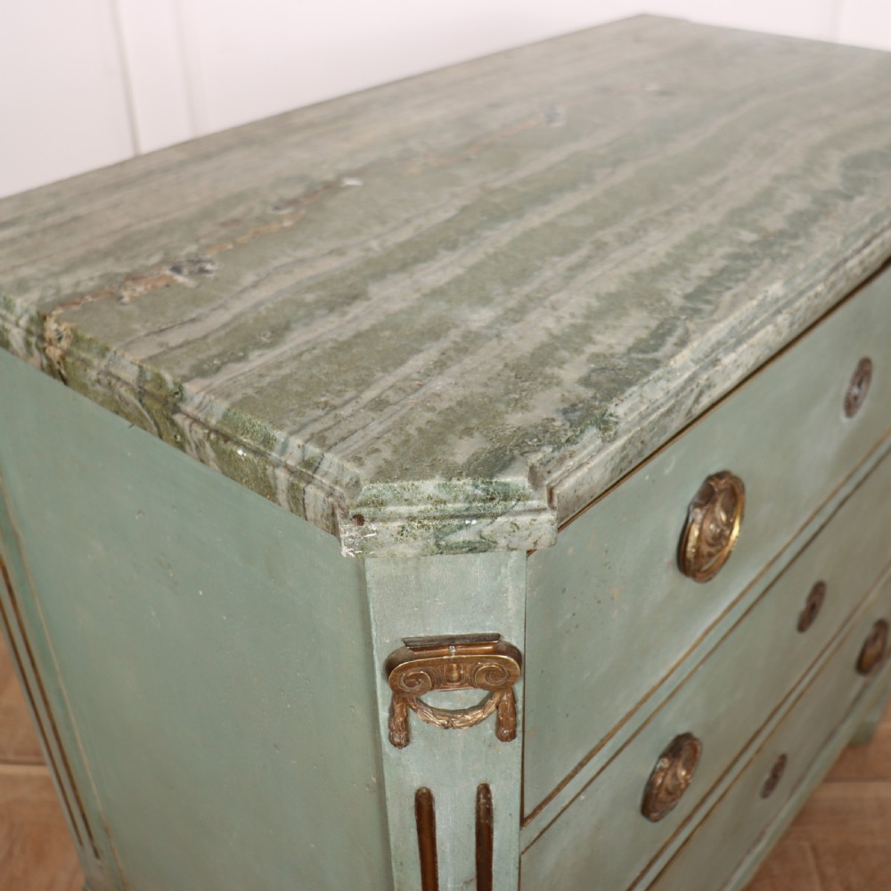 Swedish Marble Topped Commode View XII