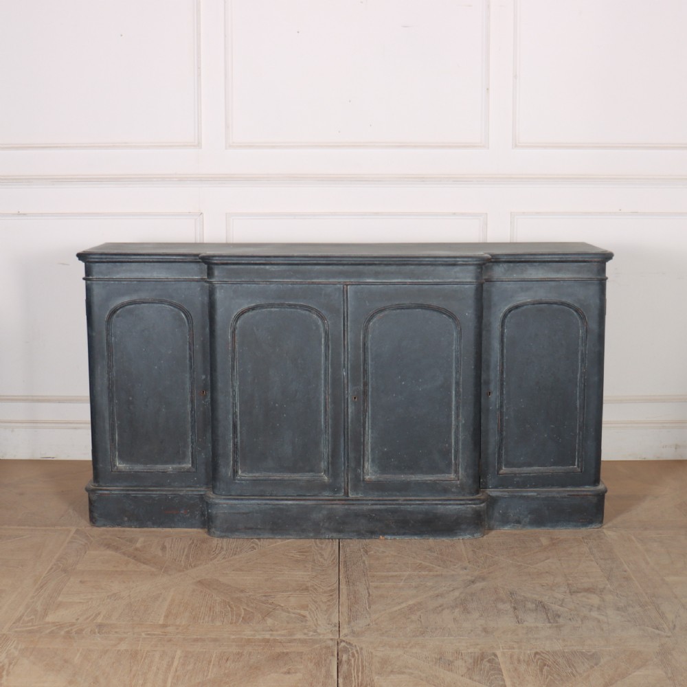 English Breakfront Painted Dresser Base