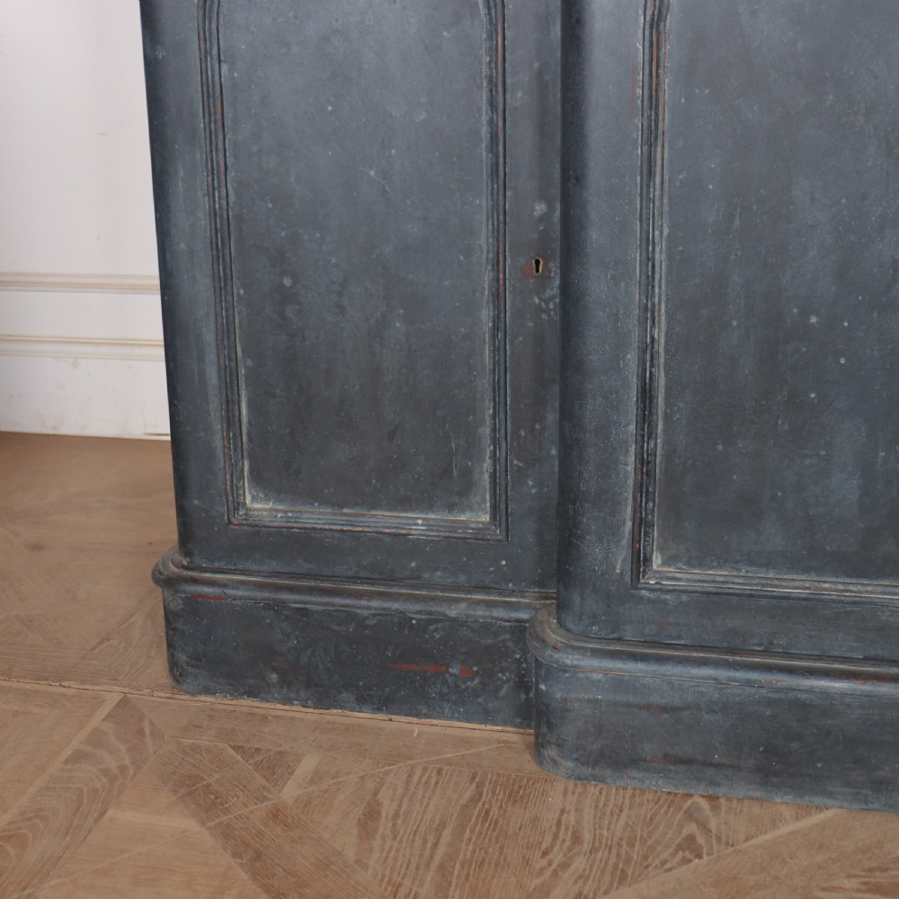 English Breakfront Painted Dresser Base View III