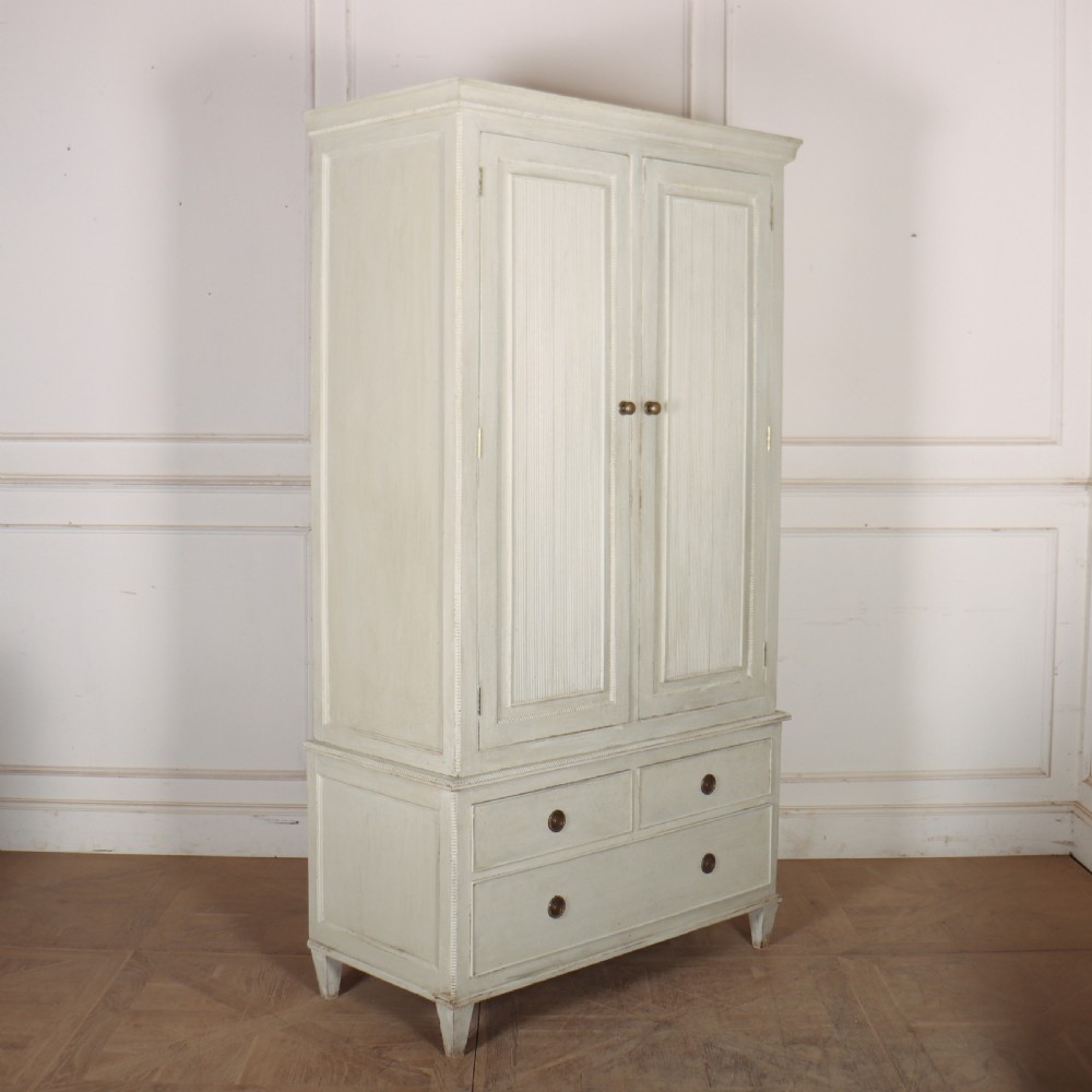 19th Century Swedish Linen Cupboard View VIII