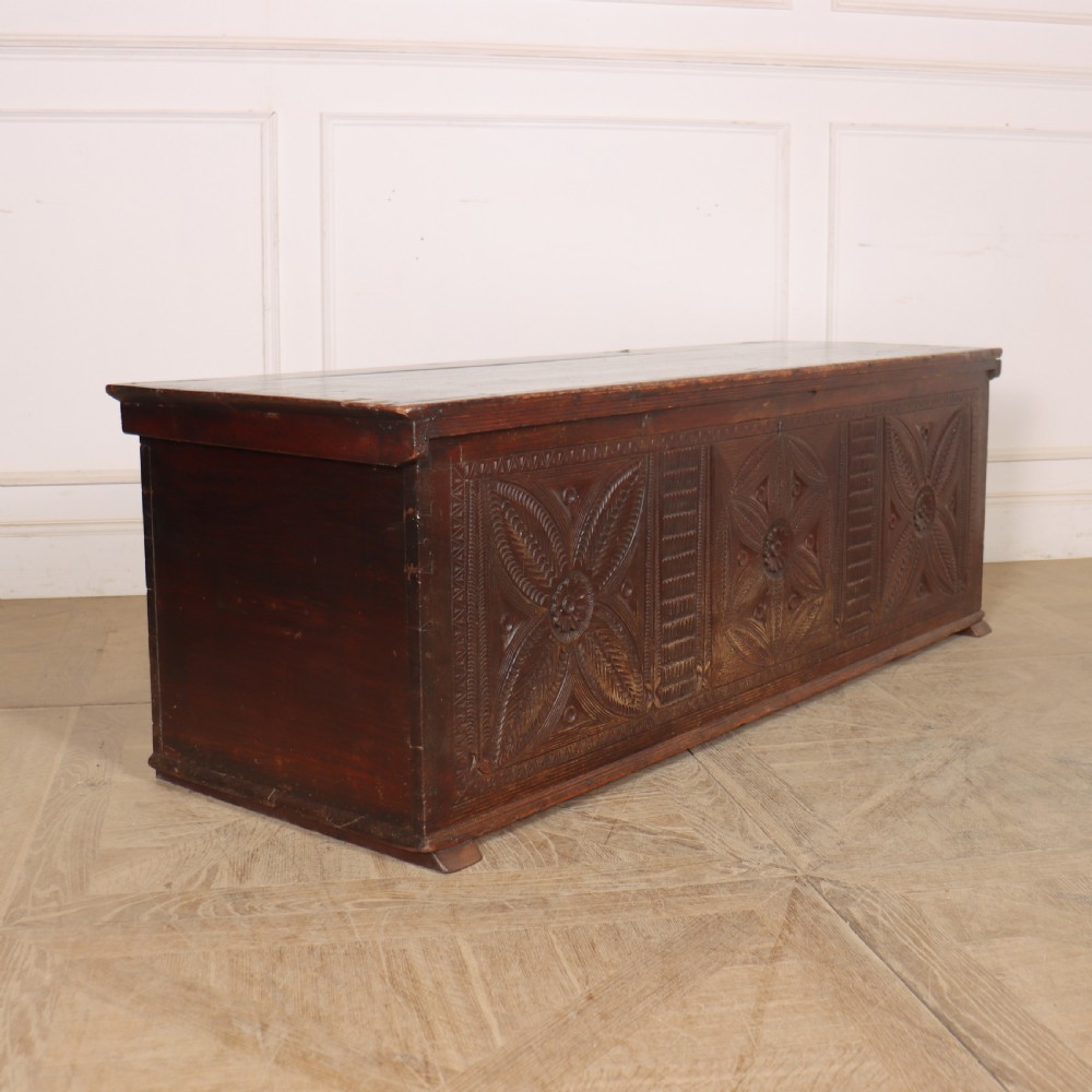 Italian Carved Coffer