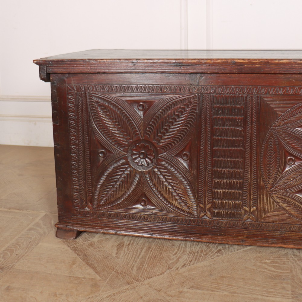 Italian Carved Coffer View III