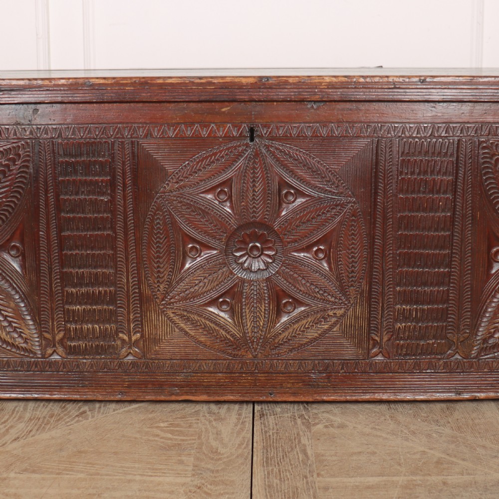 Italian Carved Coffer View IV