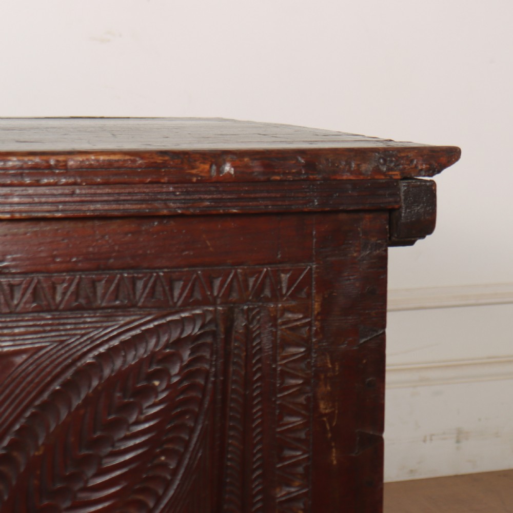 Italian Carved Coffer View VI