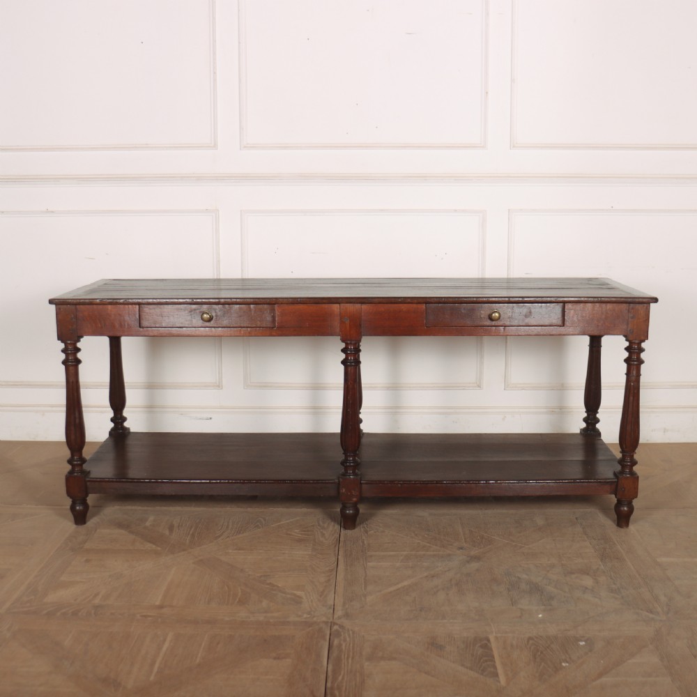19th Century French Drapers Table View II