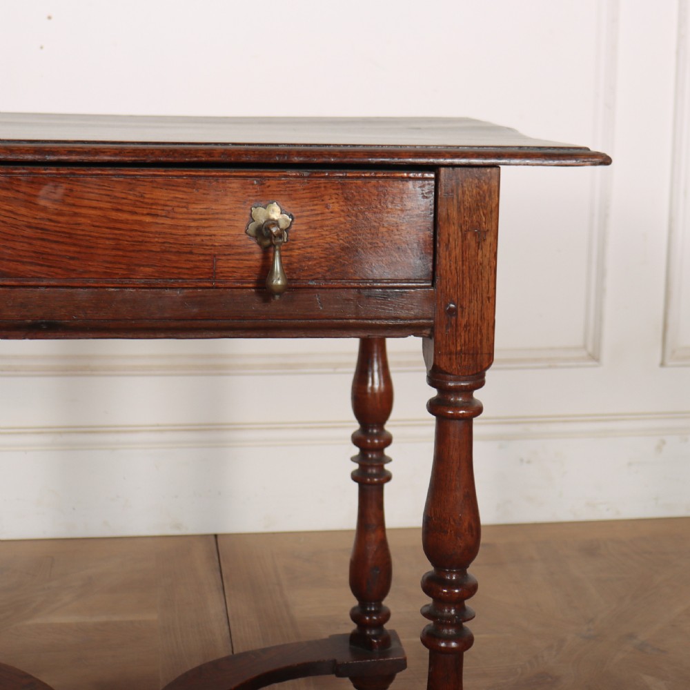 English Oak Side Table View II