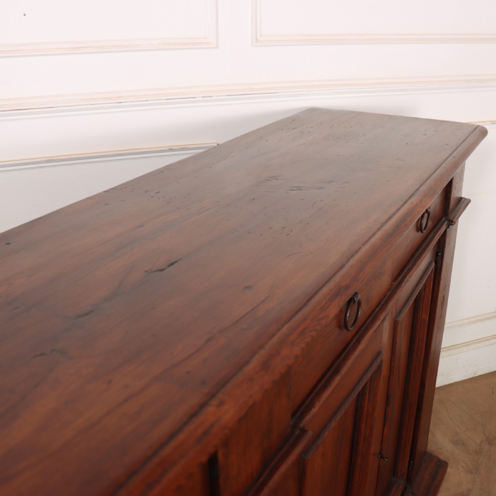 20th Century Italian Elm Buffet View XV