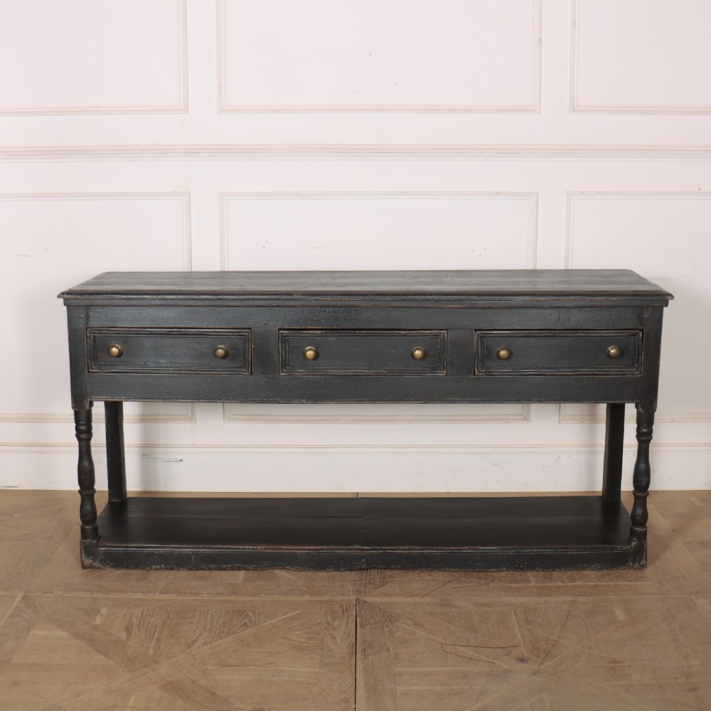 18th Century English Potboard Dresser Base View II