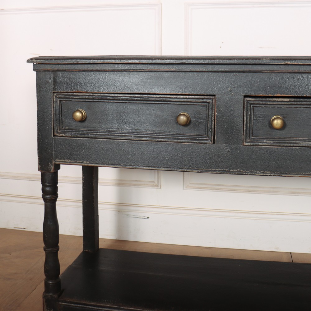 18th Century English Potboard Dresser Base View III
