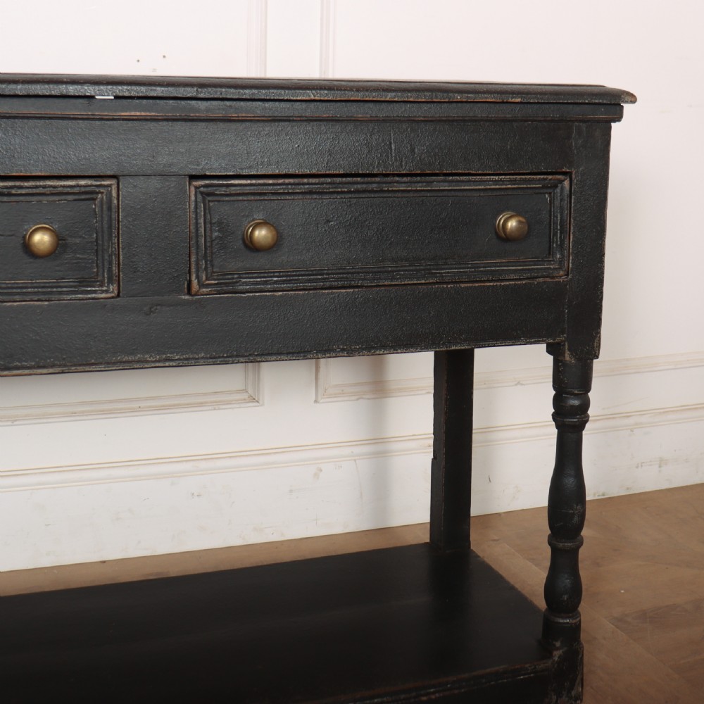 18th Century English Potboard Dresser Base View IV