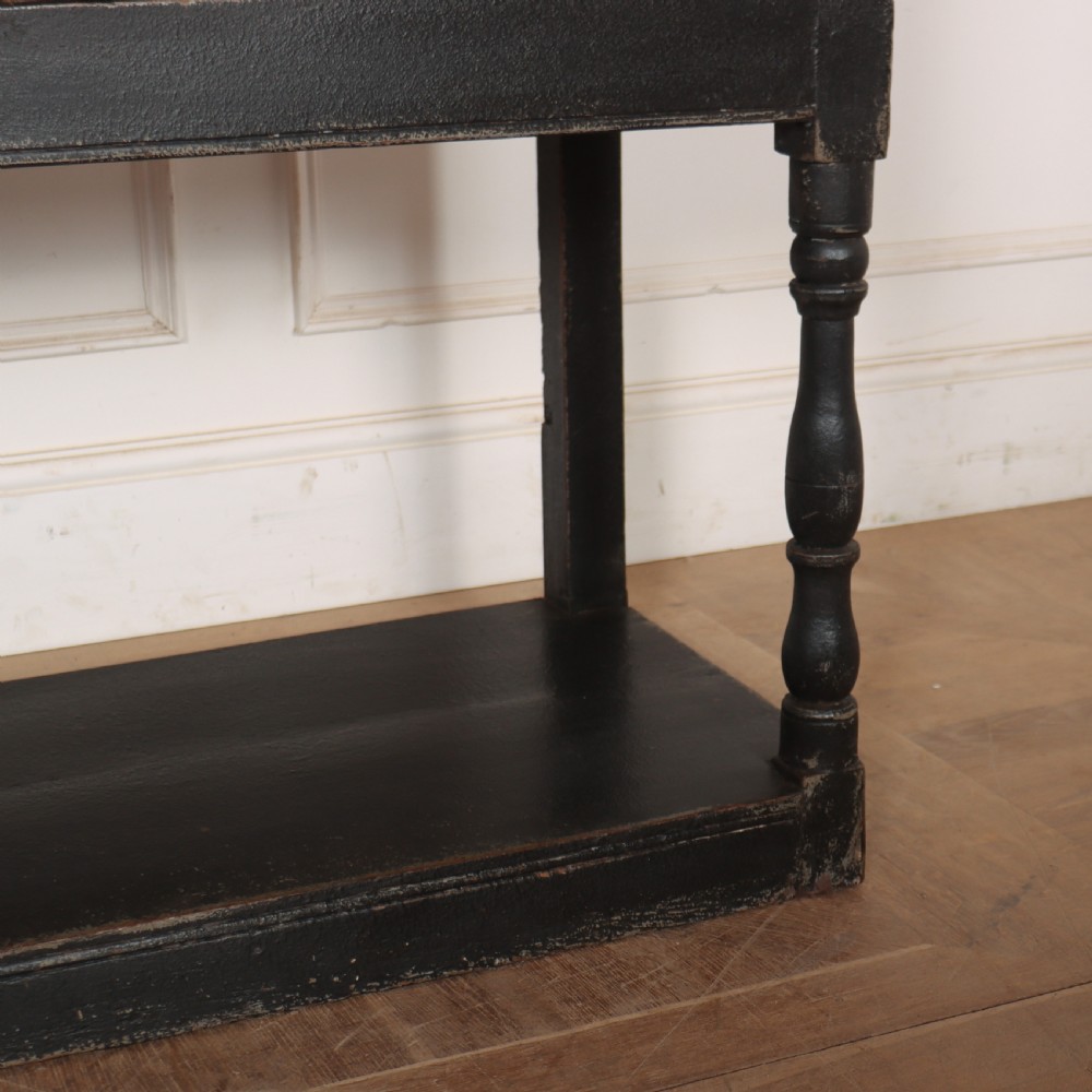 18th Century English Potboard Dresser Base View V
