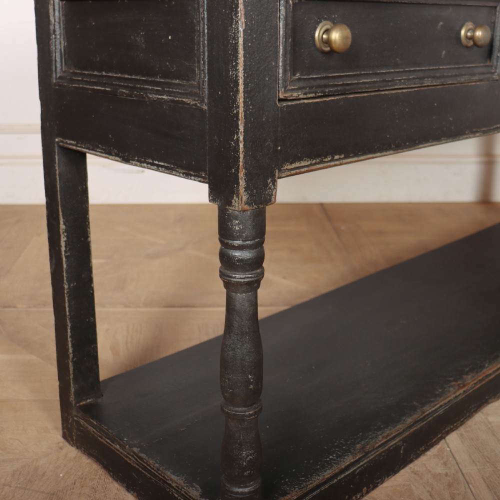 18th Century English Potboard Dresser Base View VIII