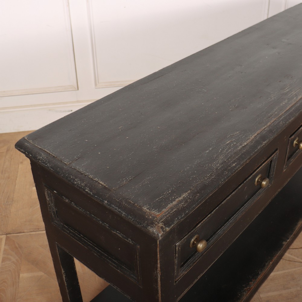 18th Century English Potboard Dresser Base View X