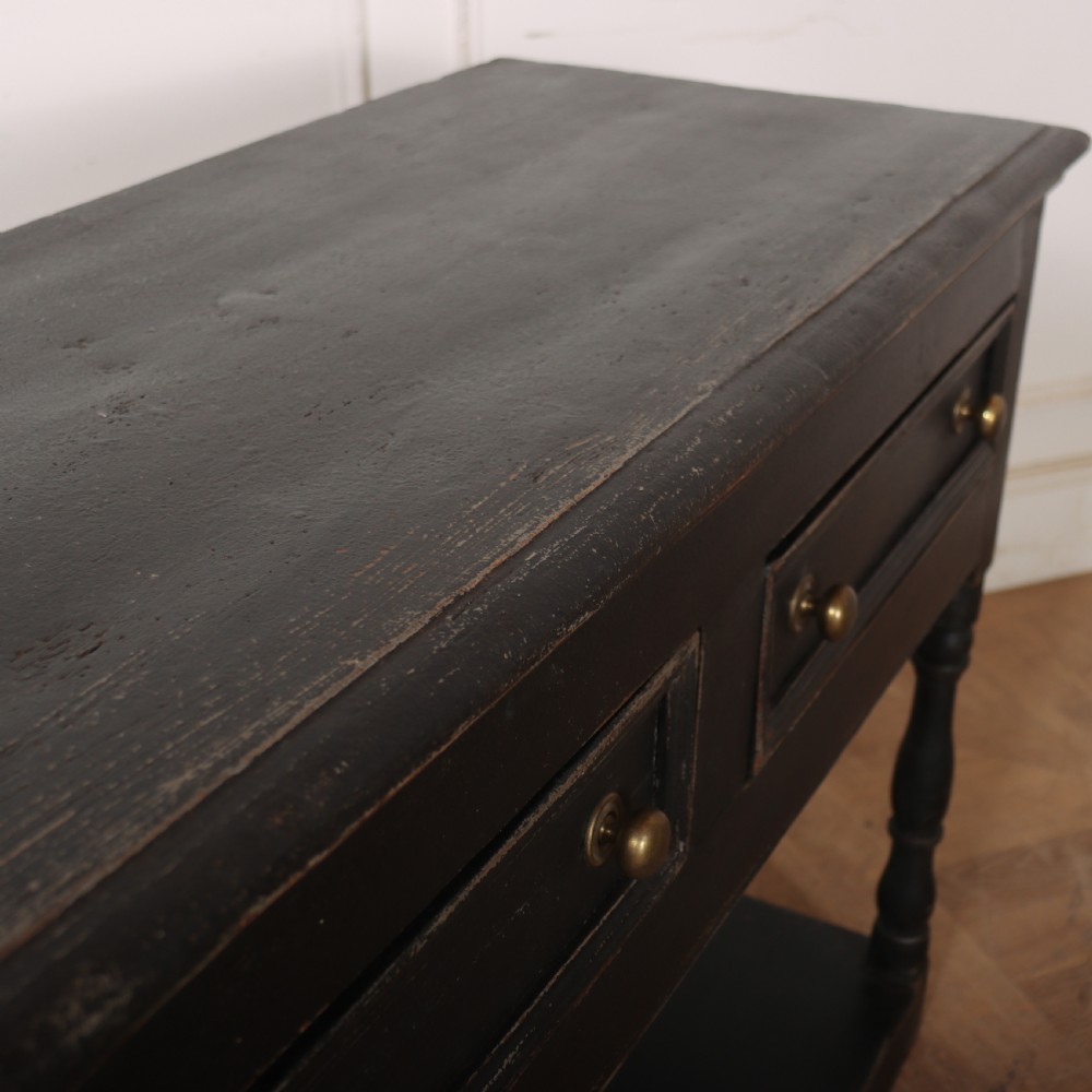 18th Century English Potboard Dresser Base View XI