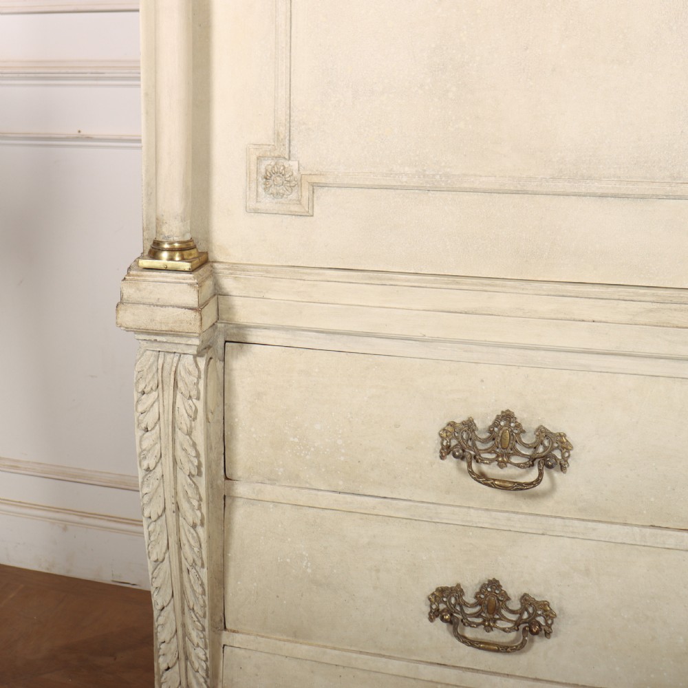 Dutch Painted Linen Cupboard View IV