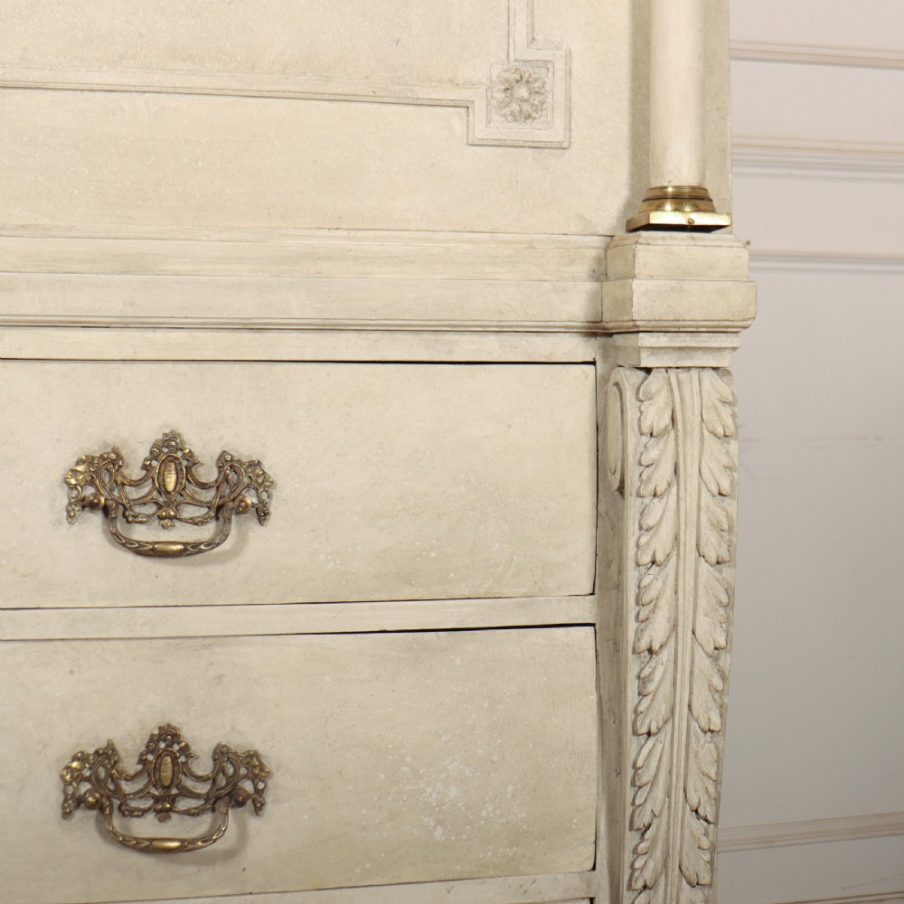Dutch Painted Linen Cupboard View VI