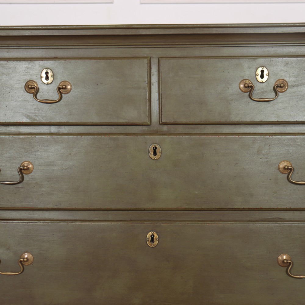 English Painted Chest of Drawers View VI
