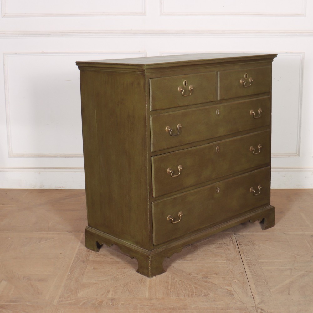 English Painted Chest of Drawers View VII