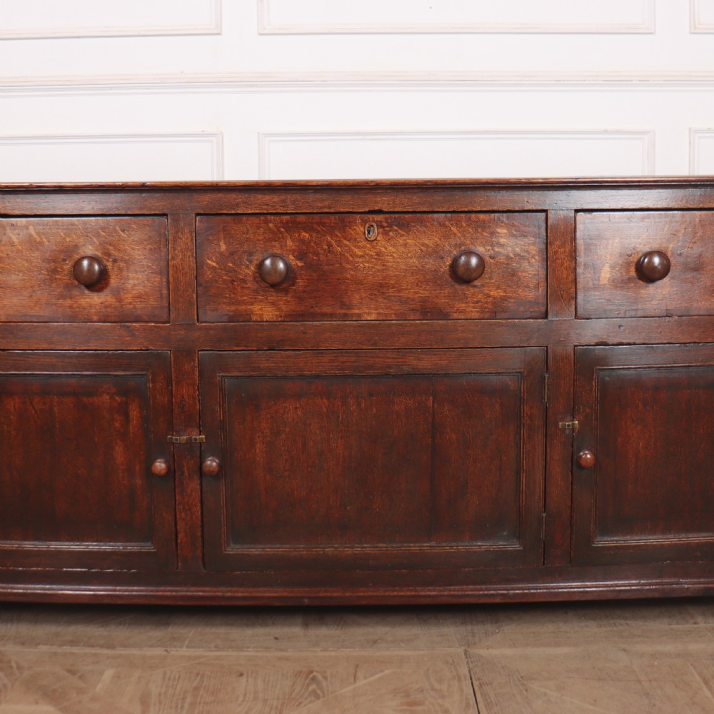 18th Century English Oak Dresser Base View IV