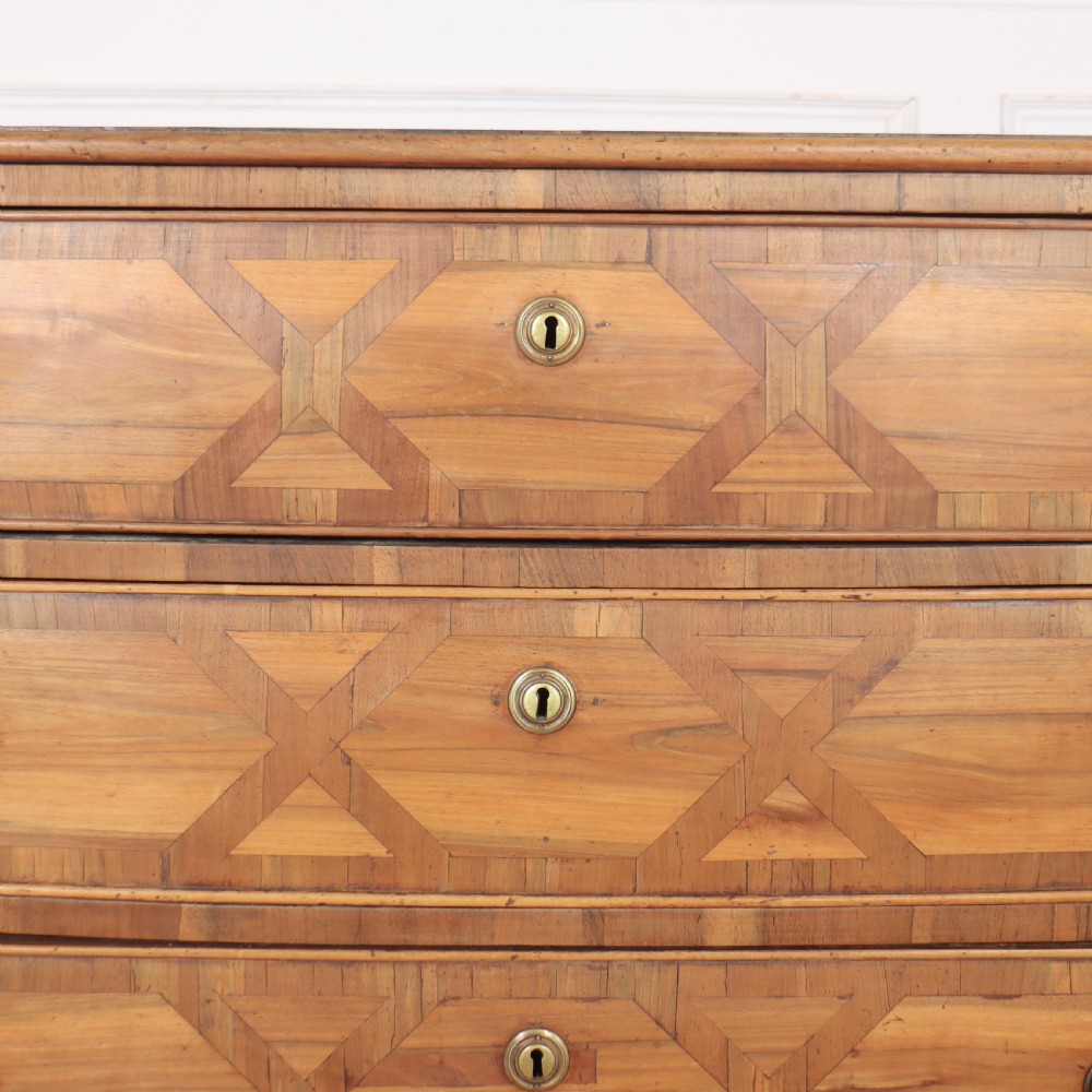 Italian Bleached Walnut Commode View VI