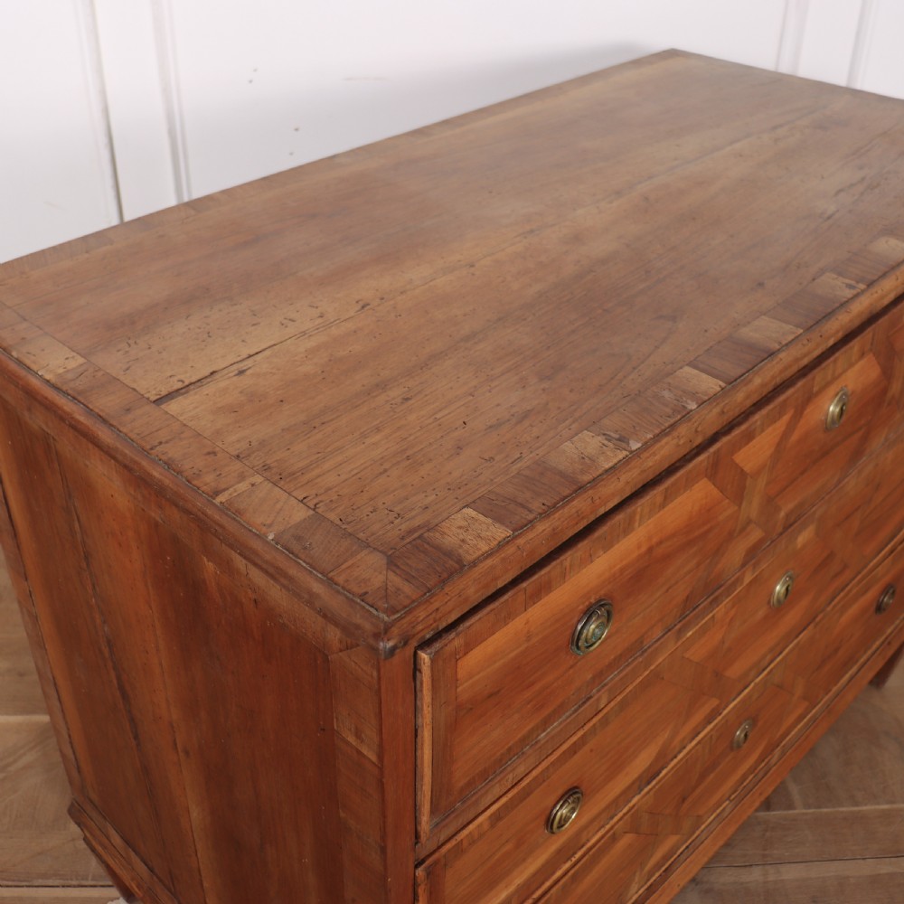 Italian Bleached Walnut Commode View X