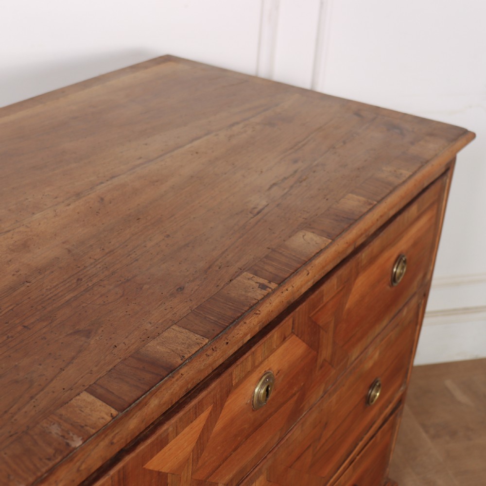 Italian Bleached Walnut Commode View XI