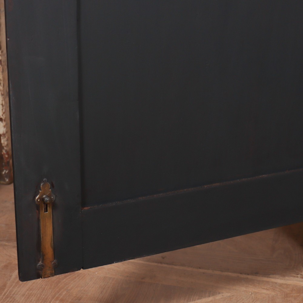 English Painted Harlequin Wardrobe View XV