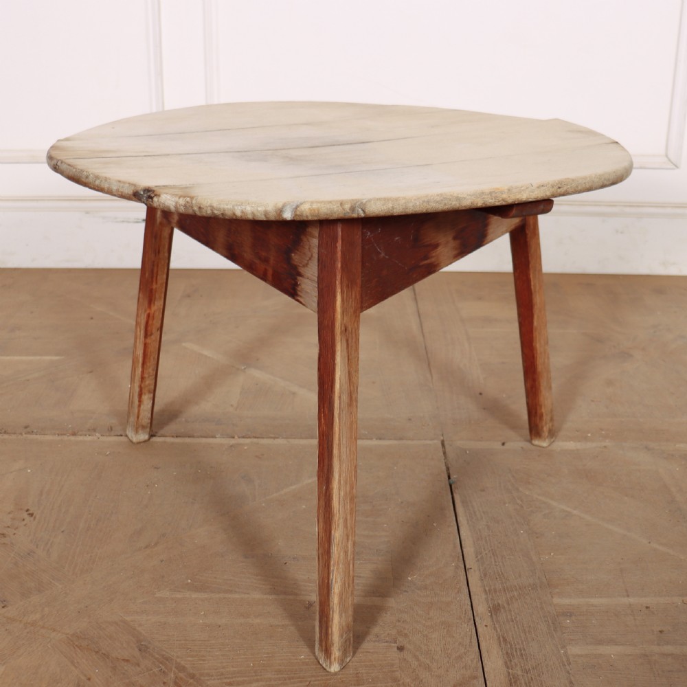 Rustic Welsh Cricket/ Side Table View III