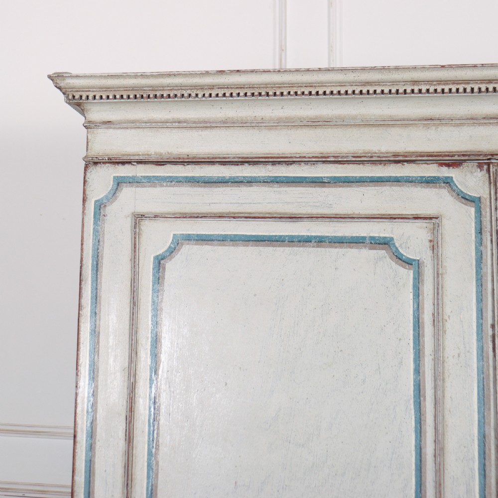 English Painted Linen Press View III