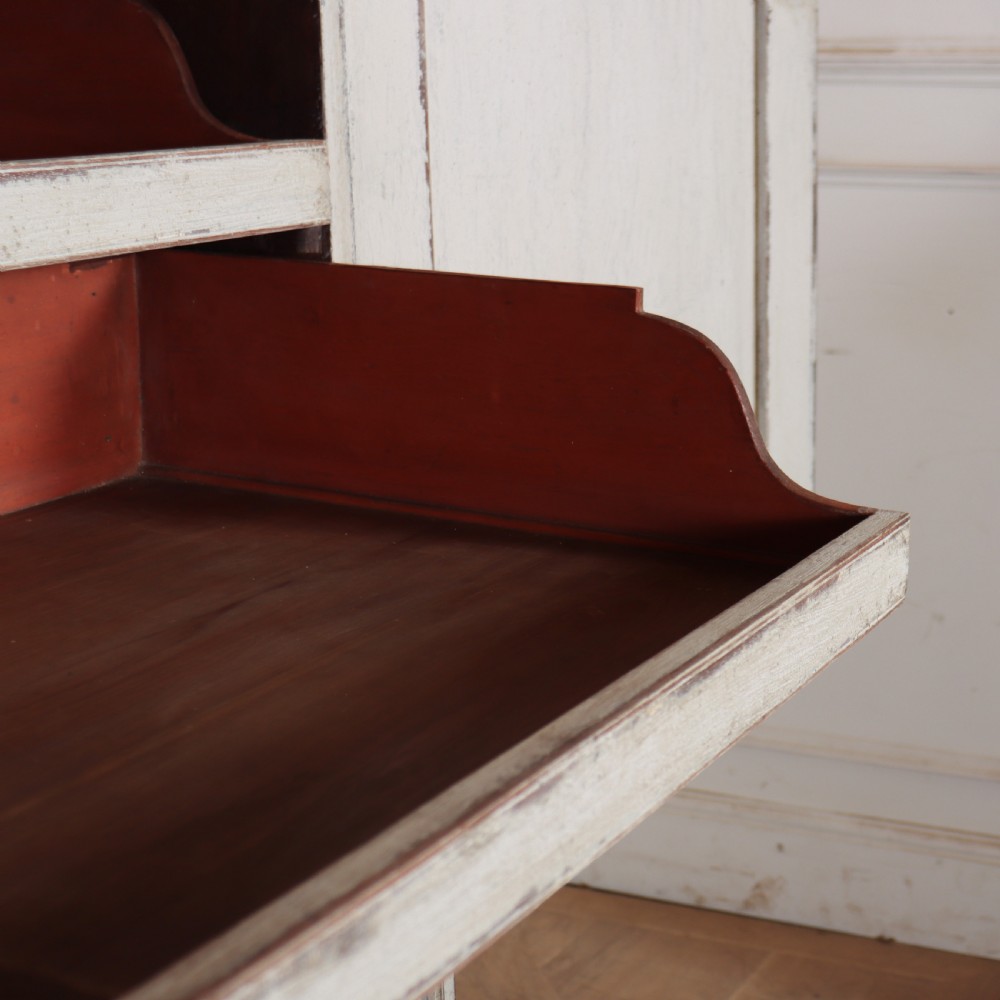 English Painted Linen Press View XIII