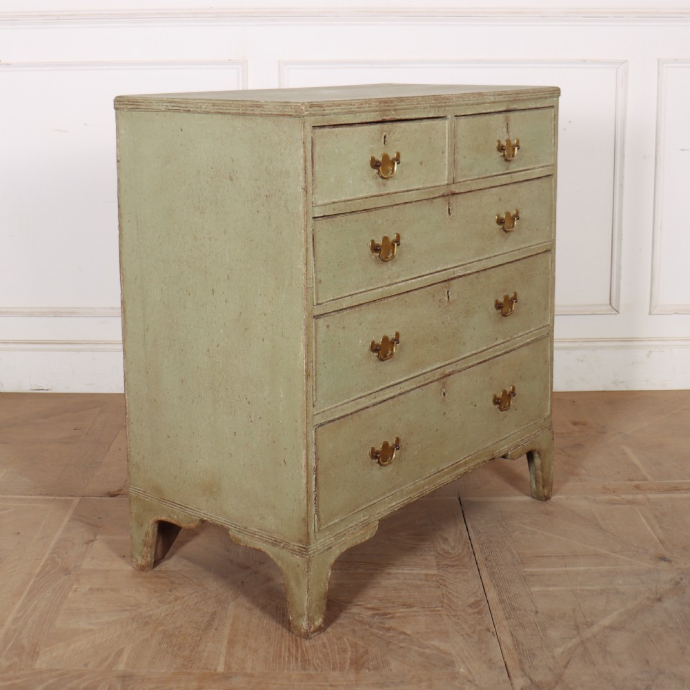 English Painted Chest of Drawers View VI