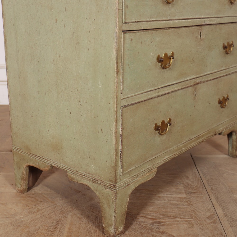 English Painted Chest of Drawers View VIII