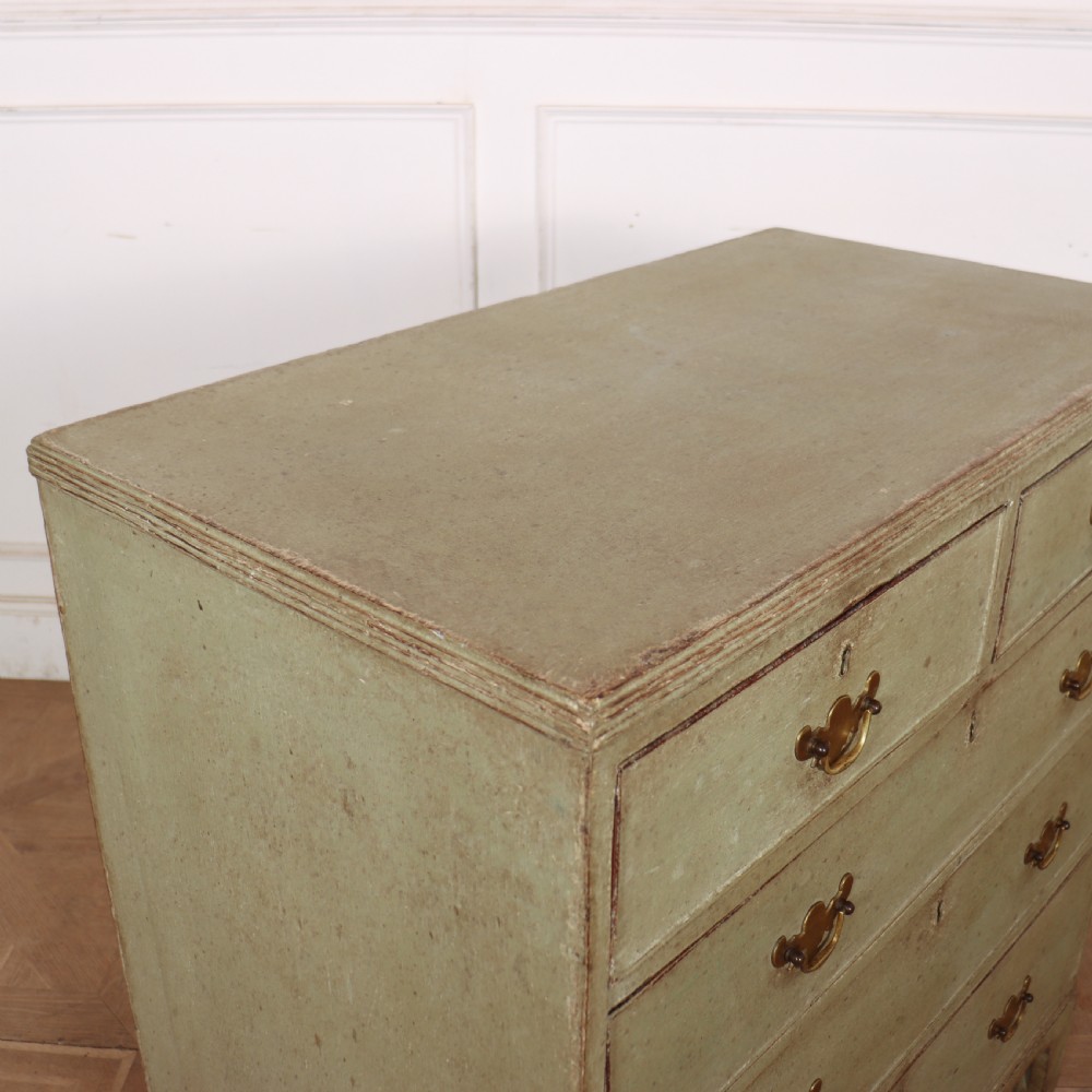 English Painted Chest of Drawers View IX