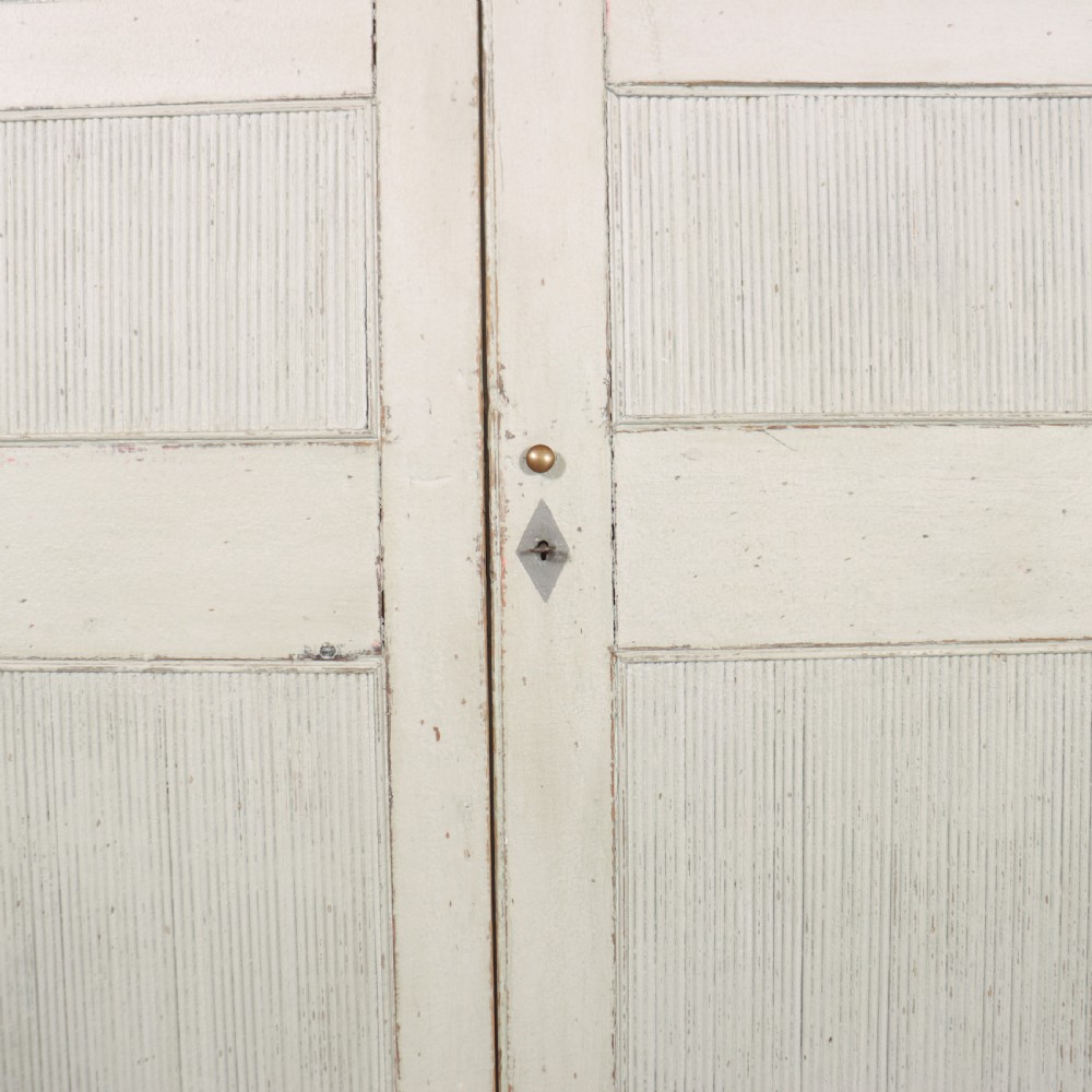 French Painted Linen Cupboard View VI