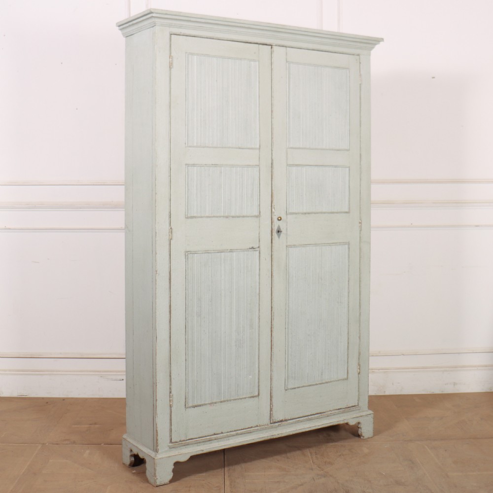 French Painted Linen Cupboard View VII