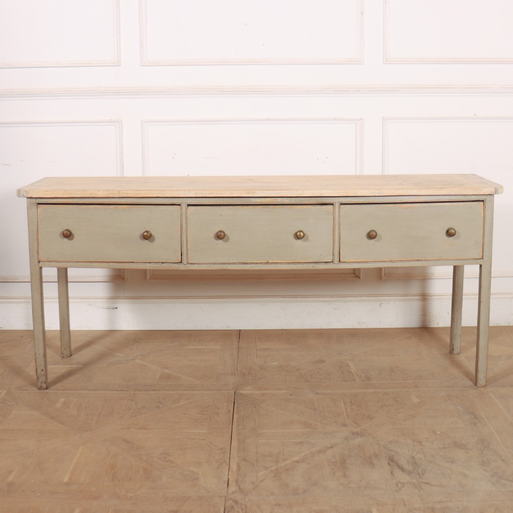 English Painted Dresser Base