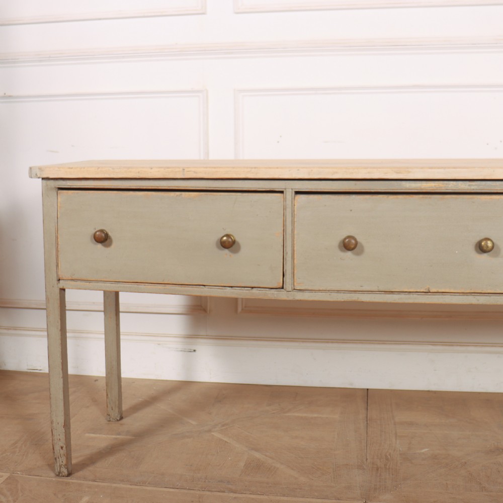 English Painted Dresser Base View II