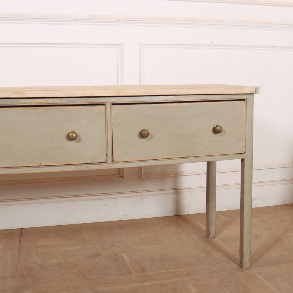 English Painted Dresser Base View IV