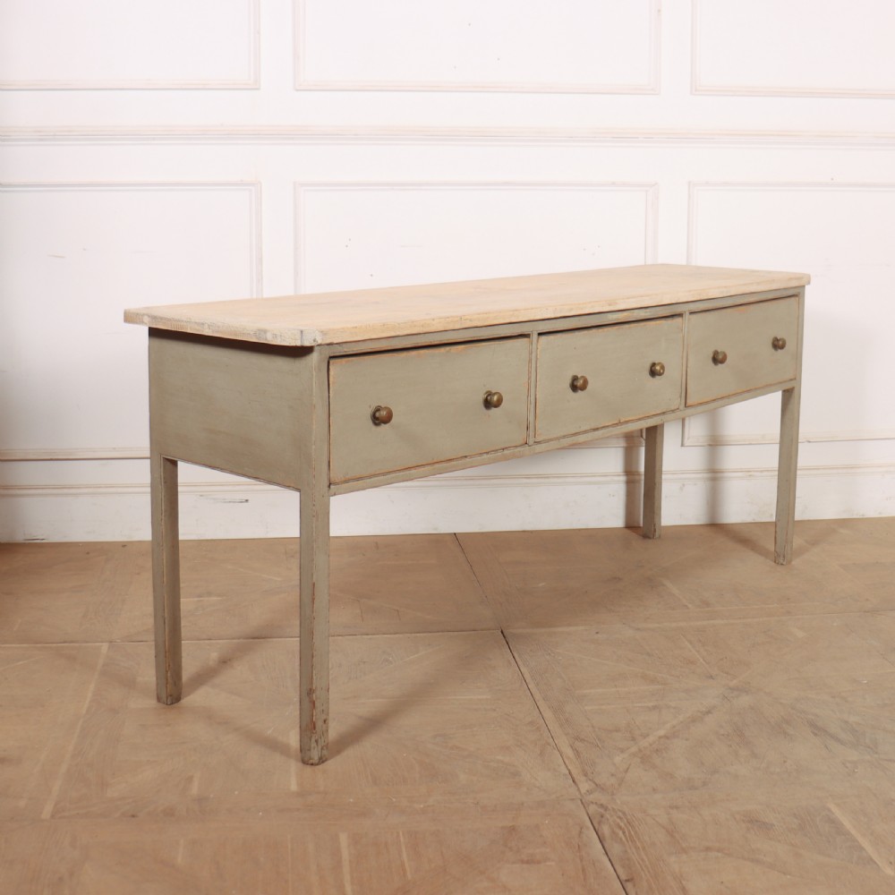 English Painted Dresser Base View V