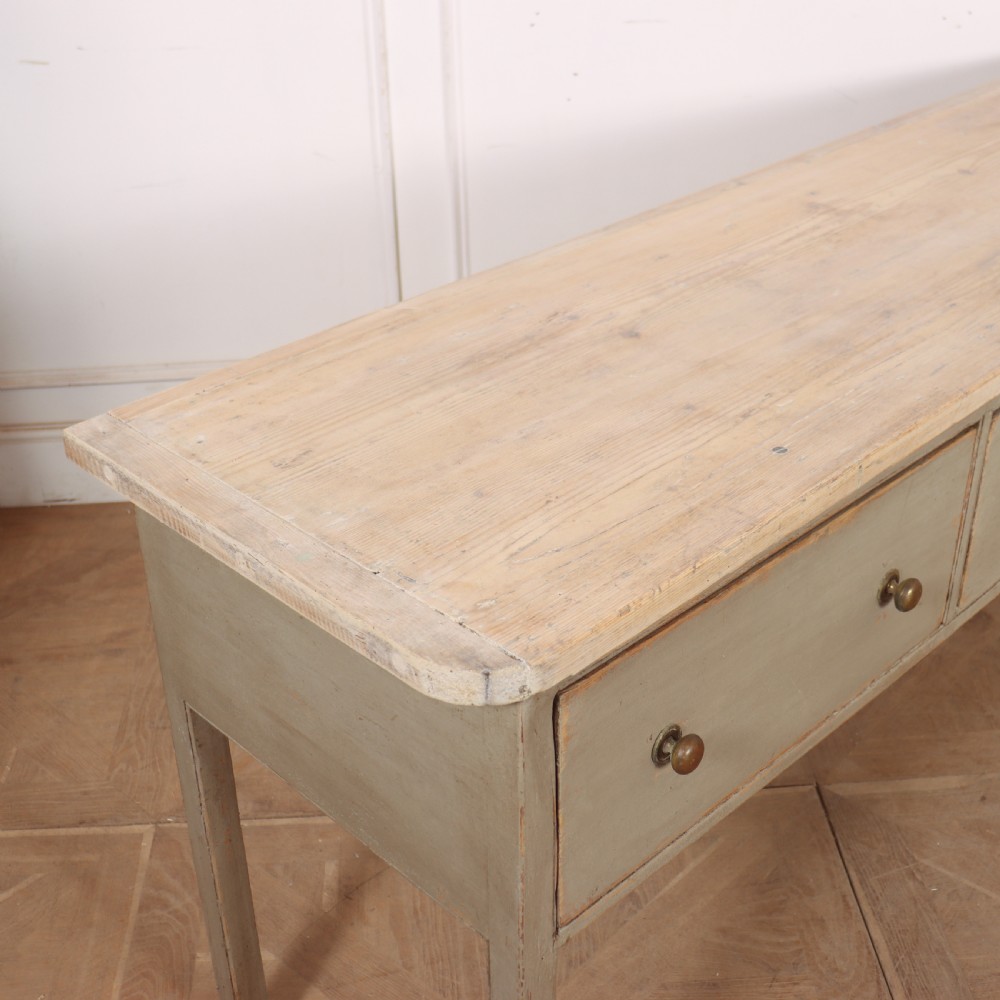 English Painted Dresser Base View VI