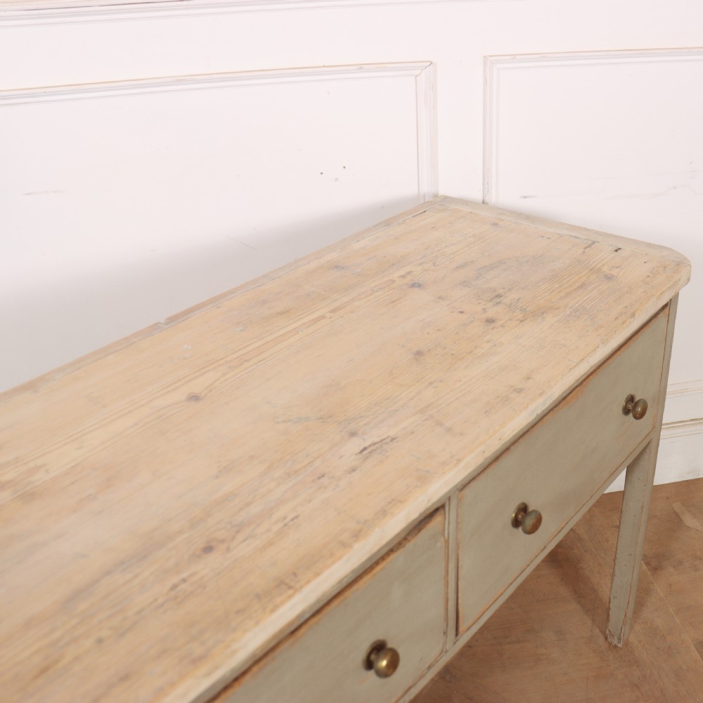 English Painted Dresser Base View VII