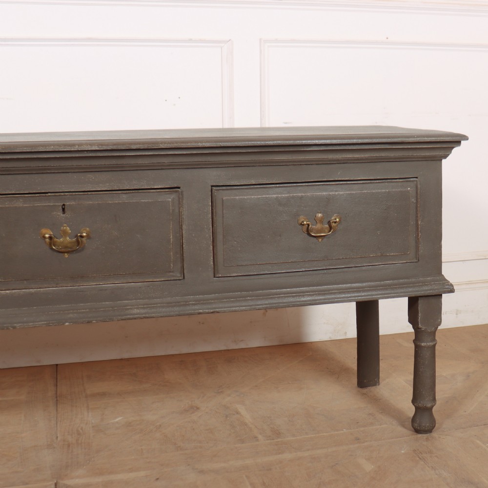 18thC English Dresser Base View III