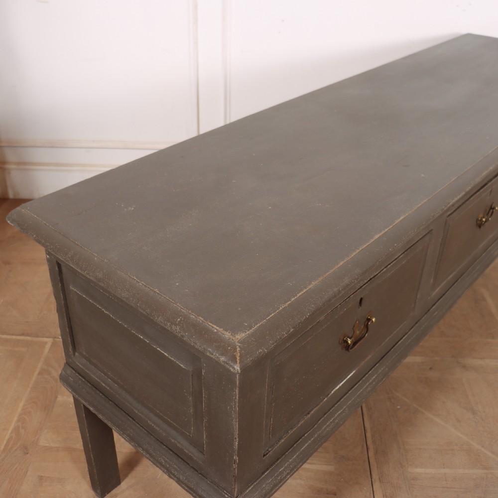 18thC English Dresser Base View IX